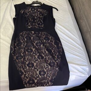Elegant Black Lace Dress
